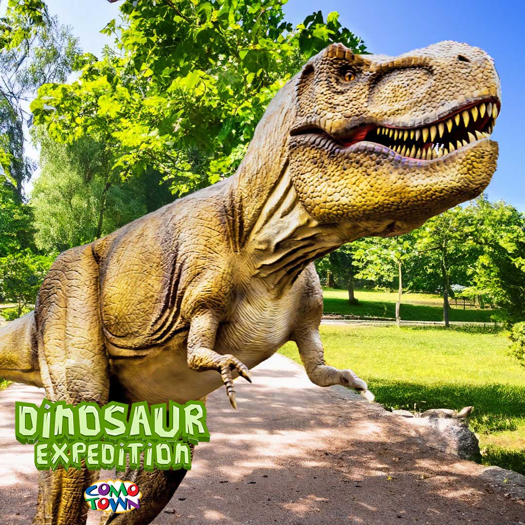 Dinosaur Expedition statue